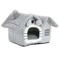 thumbnail image 2 of Cat House, Cat Bed House Foldable Gray  For Bedroom SPets Within 7.7lb,MPets Within 16.5lb,LFor Several Pets, 2 of 8