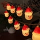 thumbnail image 1 of Cadena de luces de Payaso navideño , LED de hadas , para decoración del hogar, fiesta, Navidad, campingUSB2 metros y 10 luces, 1 of 5
