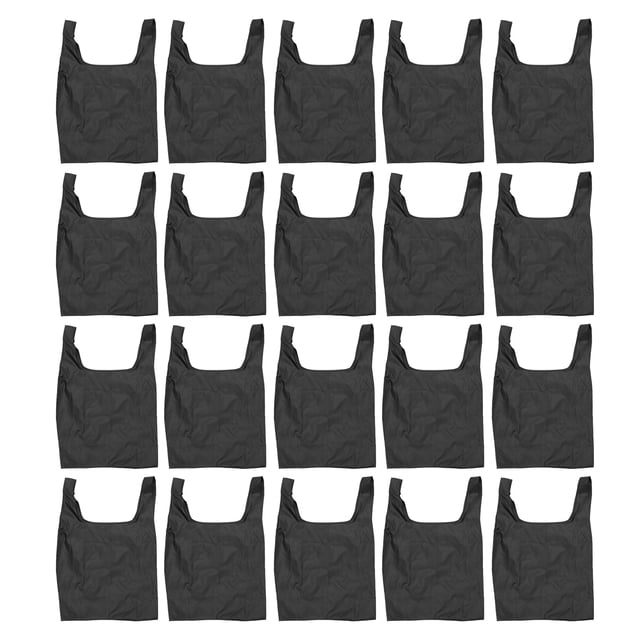 Bolsas de compras reutilizables para 20 piezas, bolsas de compras portátiles, bolsas de tela Oxford HOMEMAXS 14362563-MX