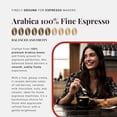 thumbnail image 4 of Caffè Vergnano Italian Finely Ground 100% Arabica Espresso Coffee – Intensity 6, Delicate & Subtly Fruity Flavor Blend, Slow Roasted with Notes of Milk Chocolate, Caramel & Nuts, 8.82 oz Tin, 4 of 7