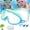 Green, variant on KANOHENO Kids Goggles for Swimming 4-7,HD Children's Large Frame Waterproof and Anti-fog Swimming Goggles with Nose Cover