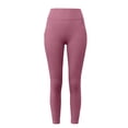 thumbnail image 4 of Outfmvch High Waisted Compression Leggings Silm Fit Yoga Pants Push Up Yoga Sport Pants 3d Compression Yoga Pants Cellulite Leggings for Women Compression Legging A1 Pink S-3XL, 4 of 4
