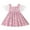 Pink, variant on Bagilaanoe Toddler Baby Girl Summer Dress Floral Short Sleeve A-line Dresses Kids Casual Swing Sundress