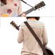 thumbnail image 2 of Correa de guitarra BRILLAR cruzada vintage ajustable con 5 púas y bolsa, 2 of 5