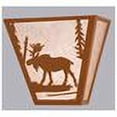 thumbnail image 2 of Meyda Tiffany 23946 Moose Creek 2 Light 12" Tall Wall Sconce - Rust, 2 of 2