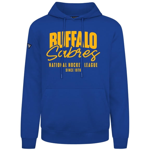 Men's Levelwear  Royal Buffalo Sabres Podium Response Pullover Hoodie