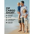 thumbnail image 3 of Wrangler Men's Outdoor Performance Zip Cargo Short, 3 of 8