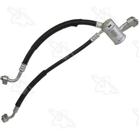 Four Seasons A/C Refrigerant Discharge / Suction Hose Assembly P/N:56180 Fits select: 2000-2003 CHEVROLET IMPALA, 1997-2003 PONTIAC GRAND PRIX