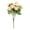 F, variant on 5 Heads Fake Roses Artificial Flowers for Outdoors Summer Mother's Day Decor, Uv Resistant Fake Flowers Faux Silk Roses for Wedding Home Cemetery Outdoor Grave Spring Decorations(White) Harlik
