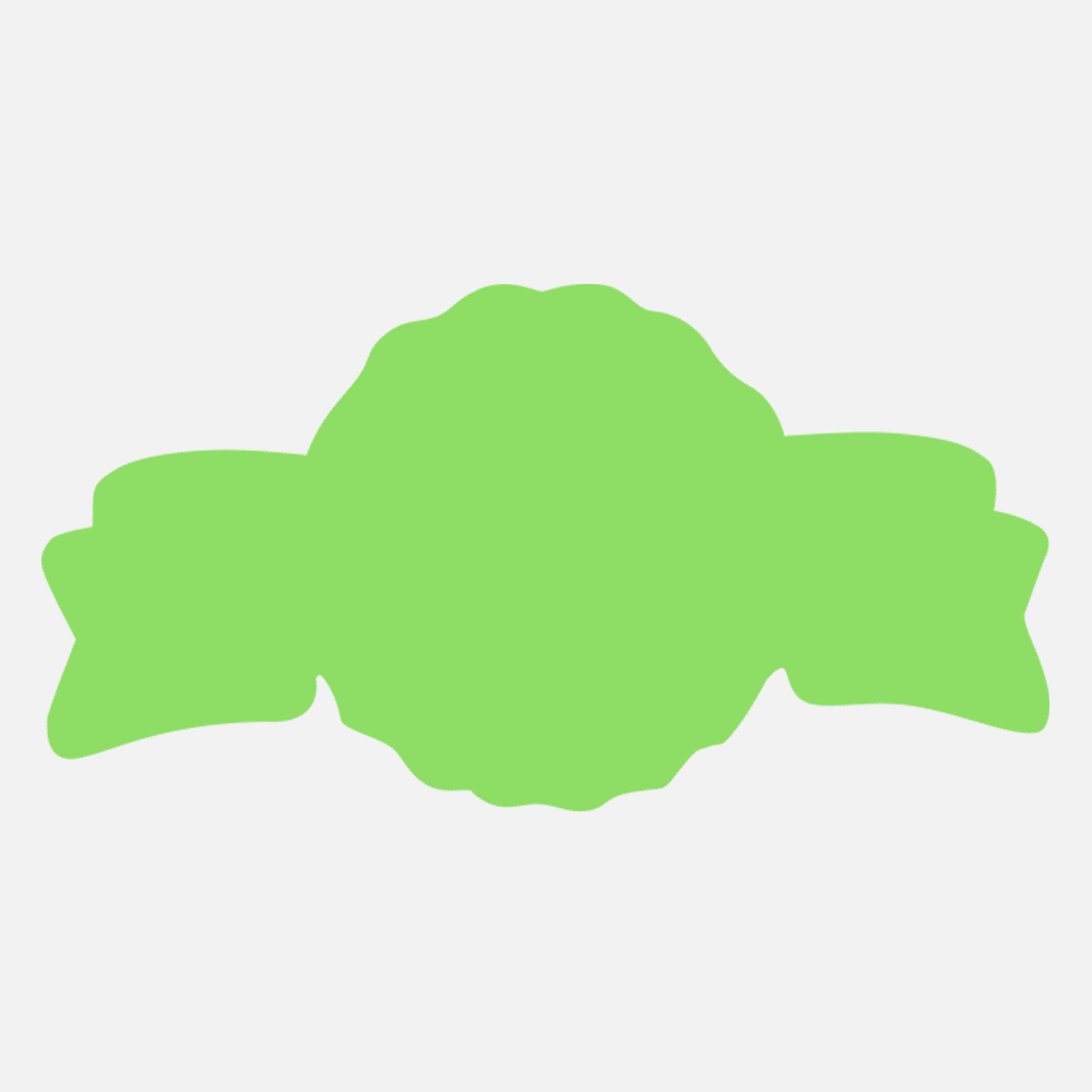 JAM Paper Standard Label Rolls, Anniversary Seal Shaped, 1 3/8 x 2 5/8, Neon Green, 125 Labels/Roll