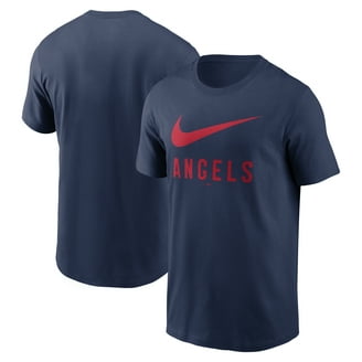 Men's Nike Anthony Rendon Red Los Angeles Angels Name & Number T