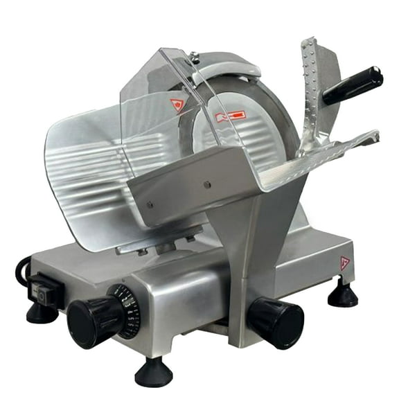 ETL 7.5 in. Commercial Restaurant Meat Slicer, Semi-Automatic Meat Slicer Electric Deli Food Slicer