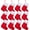 Red, White, Gold, variant on 12/16/24 Pack Christmas Stockings Red Felt Xmas Fireplace Hanging Stockings, 14Inches Christmas Holiday Stockings for Family Holiday Xmas Party Decorations