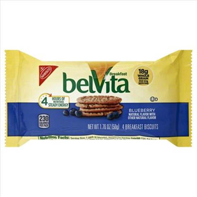 belVita Blueberry Crunchy Breakfast Biscuits, 14.1 Oz