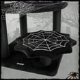 thumbnail image 6 of LHBCraft Gothic Cat Tree with Coffin Bed, 46.9" Black Cat Tower for Indoor Cats with Scratching Posts, Halloween Cat Tree Tower for Large Cats, Black and Red, 6 of 8
