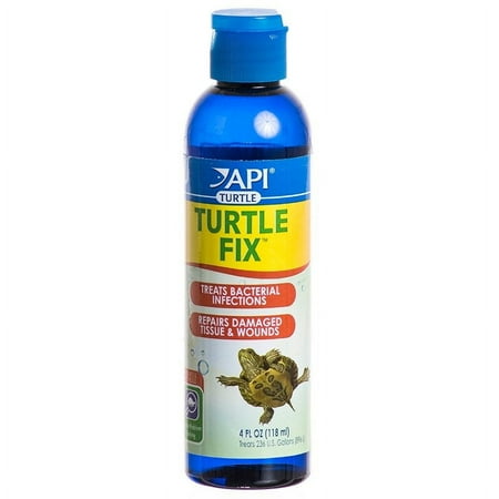 API Turtle Fix Treats Bacterial Infections [Reptile Health and Wellness, Reptile Supplies] 24 oz (6 x 4 oz)