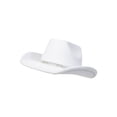 thumbnail image 4 of Justice Girls Cowboy Hat, White, 4 of 8