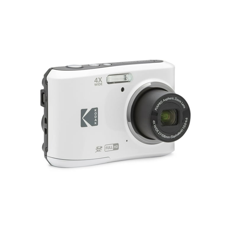  Kodak PIXPRO FZ55 Digital Camera (Red) + Black Point & Shoot  Camera Case + Transcend 64GB SD Memory Card + Tri-fold Memory Card Wallet +  Hi-Speed SD USB Card Reader +