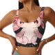 thumbnail image 1 of Balery Cute Axolotl Sakura Blossoms Sujetadores deportivos con espalda cruzada para mujer, acolchados, sin costuras, de alto impacto, ideales para yoga, gimnasio, entrenamiento y fitness.-Small, 1 of 8