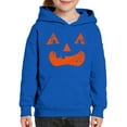 thumbnail image 3 of Awkward Styles Halloween Hoodies for Kids Boys Girls Orange Jack-O'-Lantern Hooded Youth Sweatshirt, 3 of 5