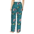 thumbnail image 3 of Goofa Dachshund Dog Printed Soft Pajama Pants for Women, Wide Leg Comfy Casual Lounge Yoga Pants-X-Large, 3 of 9