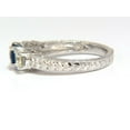 thumbnail image 3 of 2.14ct NATURAL BLUE SAPPHIRE DIAMONDS RING 14KT CLASSIC EDWARDIAN DECO, 3 of 5