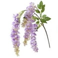 thumbnail image 5 of Yesbay 5 Forks Simulated Flower Garland Realistic Vines Realistic Wisteria Garland Wedding Bouquet Party Decor, 5 of 8