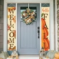 thumbnail image 5 of 70×13 Inch WELCOME FALL Thanksgiving Banner - Autumn Harvest Pumpkin Banner for Thanksgiving Party Home Indoor Decor, 5 of 7