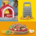 thumbnail image 4 of Play-Doh Kitchen Creations Pizza Oven Playset, Play Food Toy, 6 Cans, 8 Accessories, for Kids Ages 3 and up, 4 of 12