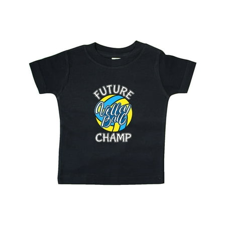 

Inktastic Future Volleyball Champ Gift Gift Baby Boy or Baby Girl T-Shirt