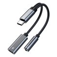 thumbnail image 1 of Adaptador de carga rápida 2 en 1 tipo C a auriculares para iPad Pro/Air, 1 of 1