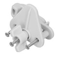thumbnail image 1 of Pontoon Boat Door Latches, Fine Workmanship Pontoon Boat Gate Latch Kit 2 Set ABS  For RVs For 1 To 1.25in Left Right Hinged Door, 1 of 8