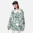 thumbnail image 3 of Vsdgher Sweat à Capuche Imprimé Chiot pour Adultes, Protection Éruption Cutanée pour Hommes et Femmes, Manches Longues, Protection Solaire, Pêche, Course, Natation, TTG, 3 of 7