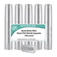 thumbnail image 2 of Heat-Shrink Wine Bottle Capsules (Silver, Glossy), 100 Count, 2 of 7