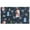 Dark Blue Christmas, variant on Dark Blue Christmas Santa Pattern Door Rugs,Washable Non Slip Door Mats Indoor,Decorative Door Mats,Entry Mat Indoor for Entrance,Bedroom,Kitchen,Bathroom,17"x30"