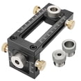 thumbnail image 1 of Hole Drilling Locator Jig Screw Puncher Oblique Flat Screw Puncher Bed Cabinet Screw Woodworking To, 1 of 5