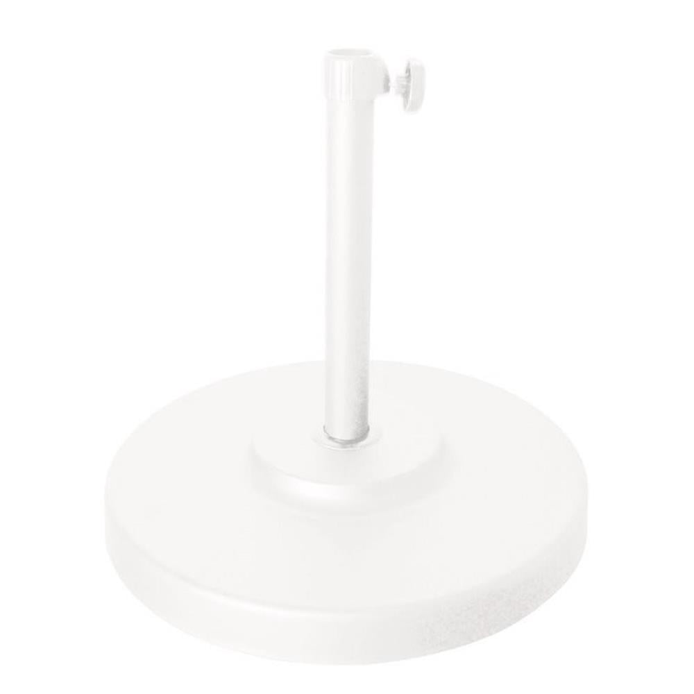 Pemberly Row 50 lbs Base (for Patio Umbrella) in White