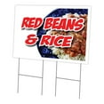 thumbnail image 1 of SignMission Panneau de Jardin et Piquet C-2436 Haricots Rouges et Riz 24 x 36 Po - Haricots Rouges et Riz, 1 of 1