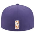 thumbnail image 4 of Men's New Era  Purple Phoenix Suns Tri-Hit 59Fifty Fitted Hat, 4 of 5