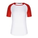 thumbnail image 3 of Hombres Empalmó Casual Top, Color Sólido Deportes Cuello Redondo Blusa para la Playa Y la Fiesta Desgaste, Suave Poliéster Moda Tee, Camisa de Cuello de Soporte, 3 of 8