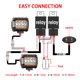thumbnail image 4 of Equipo de la haz de cables de la barra ligera del LED, haz de cables universal de 480W 2 AWG 14 LED LED, 4 of 8