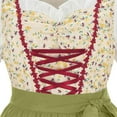 thumbnail image 4 of Jsaierl Oktoberfest Dress for Women Vintage Medieval Victorian Gothic Maxi Dresses Cosplay Costumes Peasant Steampunk Ball Gown Halloween Costumes, 4 of 10