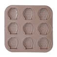 thumbnail image 2 of BANDEJA PARA MUFFINS 9 TAZAS MOLDE PARA MUFFINS ANTIADHERENTE REUTILIBLE CUPCAKE ANIMAL PAN ESTUCHE PARA MUFFINS PARA MUFFINS, CUPCAKES O CHOCOLATE, 2 of 7