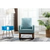 Living room Comfortable rocking chair living room chair Light Blue