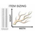 thumbnail image 2 of Unfinished Wood Tree Branch Shape - Fall - Winter - Craft - up to 46" DIY 20" / 1", 2 of 3