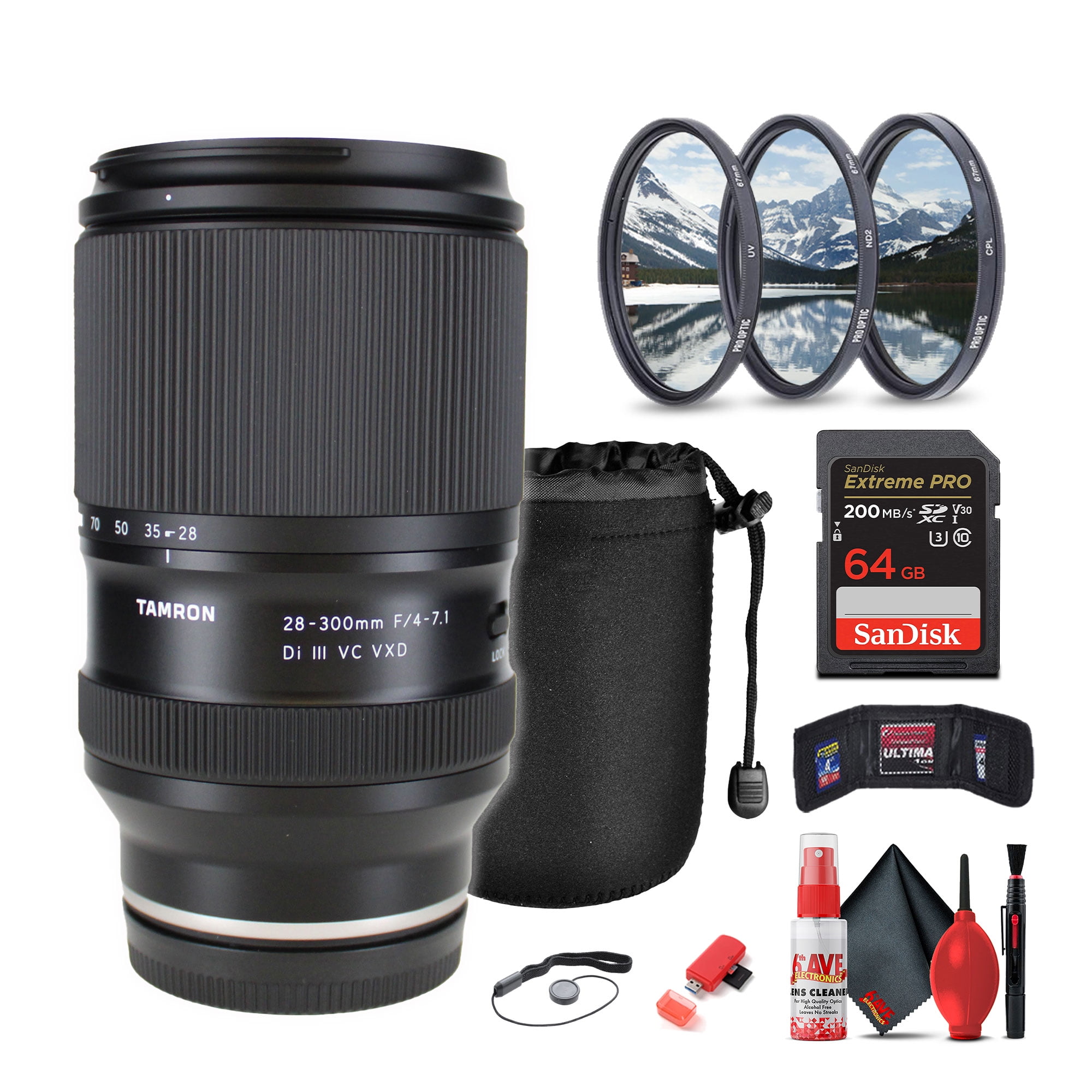 Tamron 100-400mm f/4.5-6.3 Di VC USD Lens for Canon EF with