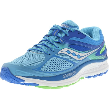 Saucony Women's Guide 10 Teal / Navy Pink Ankle-High Running Shoe - 8M