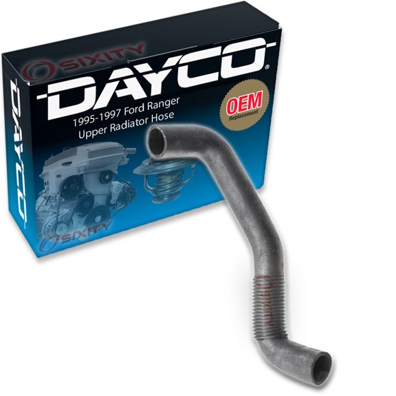 Dayco Upper Radiator Coolant Hose compatible with Ford Ranger 2.3L L4 1995-1997