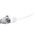 thumbnail image 1 of Comprehensive Cable MCAT6-10PROWHT 10 ft. Category 6 for Network Device 1 x RJ-45 Male Network Gold Plated Contact Comprehensive MicroFlex Pro AV & IT CAT6 Snagless Patch Cable, White, 1 of 1