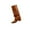 Brown, variant on Women's Slouchy Knee High Boots Casual Round Toe Tall Boots Side Zipper Motorcycle Riding Boot Fold Over Chunky Platform Booties Casual Vintage Western Booties Outdoor Travel Shoes Brown